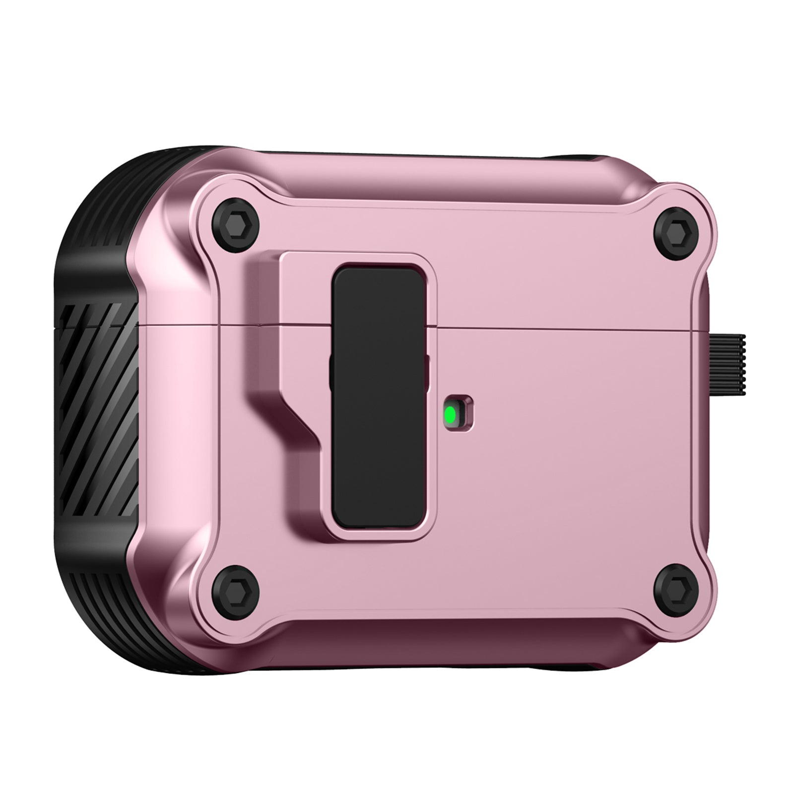 Earphone Case for Apple AirPods Pro 2 Bluetooth Earbuds TPU PC Cover with Auto Opening Lock and Carabiner Earphone Case for Apple AirPods Pro 2 Bluetooth Earbuds TPU PC Cover with Auto Opening Lock and Carabiner
